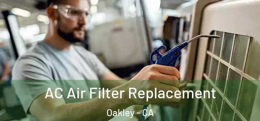  AC Air Filter Replacement Oakley - CA
