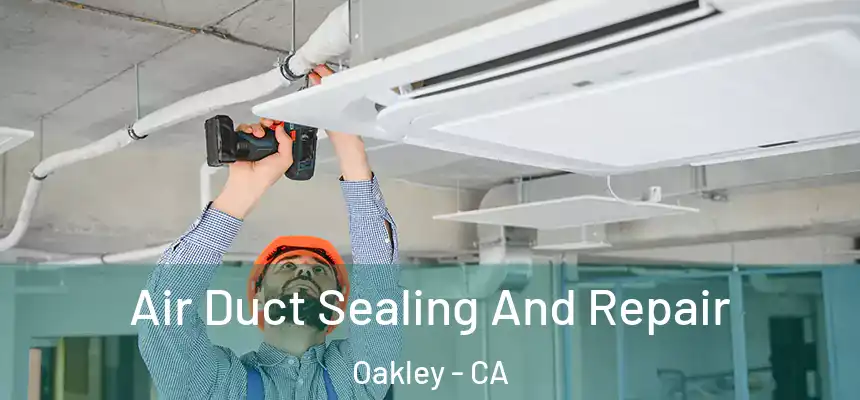  Air Duct Sealing And Repair Oakley - CA