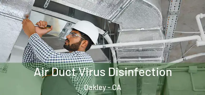  Air Duct Virus Disinfection Oakley - CA